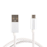 Coms 컴스 IE075 안드로이드 케이블 / Micro 5P - USB 2.0 A / (고속충전/3A) 2M - White