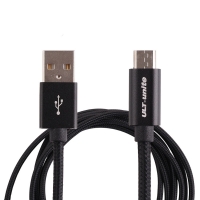 Coms 컴스 IE074 안드로이드 케이블 / Micro 5P - USB 2.0 A / (고속충전/3A) 2M - Black