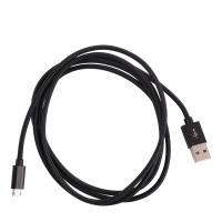 Coms 컴스 IE069 안드로이드 케이블 / Micro 5P - USB 2.0 A / (고속충전/3A) 1.5M - Black