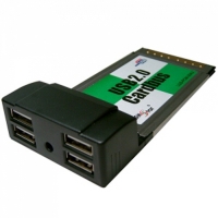LANstar 라인업시스템 LUS-PCM-204U PCMCIA USB카드 , USB2.0 4Port, VIA