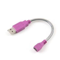 Coms 컴스 NA491 Micro 5P USB 젠더형 케이블- Micro 5P(M)/USB A(M), Flexible형 15cm