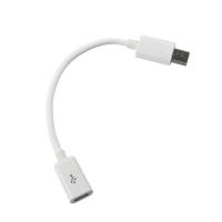 Coms 컴스 NA494 USB 젠더- Micro B(F)/Mini 5P(M) 10cm - White