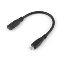 Coms 컴스 BU159 USB 3.1 젠더(Type C) M/F 연장형 20cm, Black