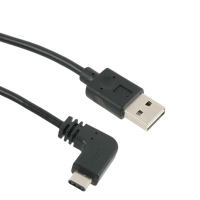 Coms 컴스 NA819 USB 3.1 케이블 (Type C), USB 2.0 A(M)/C(M) 1M USB 양면, Type C 좌우꺾임