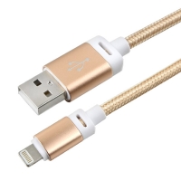 Coms 컴스 IB619 라이트닝 케이블 USB/Lightning 8P, 3M, Gold