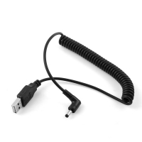 Coms 컴스 NA323 USB 전원 케이블(스프링/DC 4.0 x 1.7), DC 꺾임
