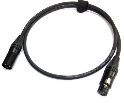 벨덴 8412 XLR(암)-XLR(수) 케이블 12M 블랙 [뉴트릭]