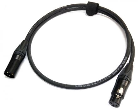 벨덴 8412 XLR(암)-XLR(수) 케이블 2M 블랙 [뉴트릭]