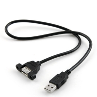 Coms 컴스 BE447 USB 포트, USB A 연장(MF) / 50cm (브라켓 연결용/판넬형)
