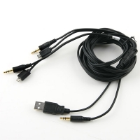 Coms 컴스 BU807 USB 전원 + Stereo Y 케이블, 3M