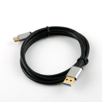 Coms 컴스 FW918 USB 3.1 케이블 (Type C) 1M, Black