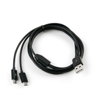 Coms 컴스 NA937 USB/Micro USB(B) 케이블 (2구) 1M