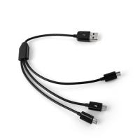 Coms 컴스 NA939 USB/Micro USB(B) 케이블 (3구) 25cm