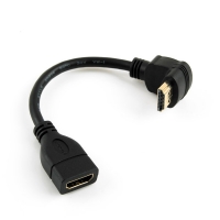 Coms 컴스 NT598  HDMI 케이블 (V1.4/연장) 15cm, Male 상향꺾임