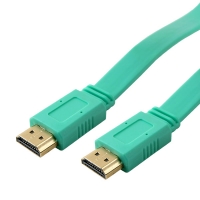 Coms 컴스 ITB744 HDMI 케이블(FLAT) 1.5M, Green