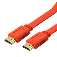 Coms 컴스 ITB745 HDMI 케이블(FLAT) 1.5M, Orange