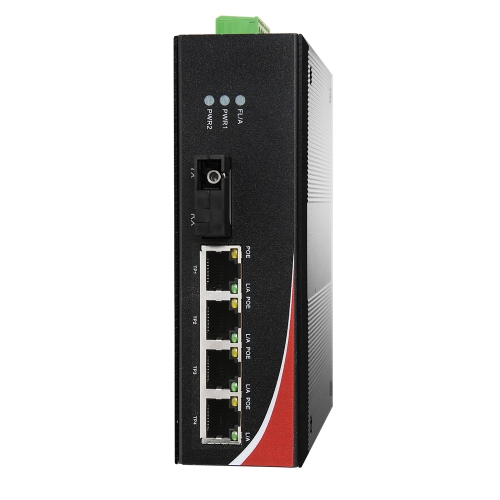 넥스트 NEXT-POE516FDT-A 100Mbps POE 4포트 광스위치 싱글모드