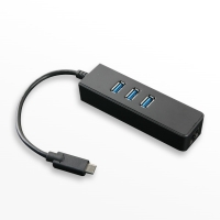 Coms 컴스 SW893 USB 3.1 컨버터(Type C), USB 3P/Giga LAN 1P