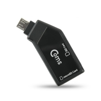 Coms 컴스 MV988 스마트폰 OTG 카드 리더기(Micro SD/SD 전용)