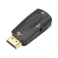 Coms 컴스 BS099 HDMI 컨버터(HDMI -> VGA+Stereo (Short) 오디오 지원