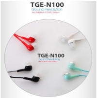 Coms 컴스 TGE-N100 스마트폰 이어폰 TG (TGE-N100) 블랙