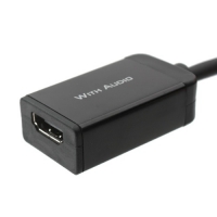 Coms 컴스 VC273 디스플레이 포트 컨버터, DP(M) to HDMI(F) 오디오 지원