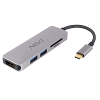 NEXT-317TCH USB Type-C to HDMI 멀티 컨버터, 오디오 미지원