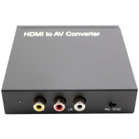 Coms 컴스 CL528 HDMI 컨버터(AV변환), HDMI to 3RCA(디지털 ->아날로그)
