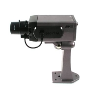 컴스 CP-1401 모형CCTV카메라/LED작동/고정형