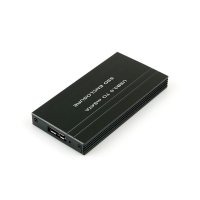 Coms 컴스 HB677 외장 케이스(SSD), mSATA/ Black
