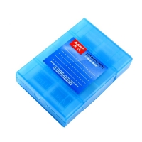 Coms 컴스 KS984 HDD 케이스 (3.5*1 or 2.5*4), 블루