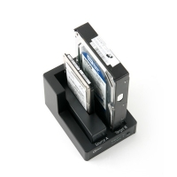 Coms 컴스 KS343 USB 3.0 듀얼 하드 도킹스테이션, 2Port /SATA, Clone