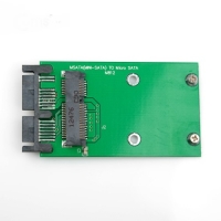 Coms 컴스 IT706 SATA 컨버터 (mSATA to micro SATA), 슬림 PCB/미니형