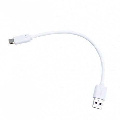 LANstar 라인업시스템 LS-U31-CM3AM-0.15M  USB 3.1 Type-C 케이블 USB 3.1 C/M - A/M, 0.15M, White