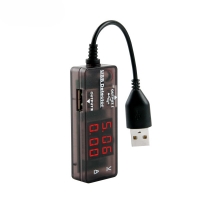 컴스 ITA669 USB 테스터기(전류/전압 측정), 2Port, 충전 상태표시