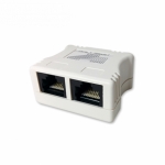 랜스타 LS-ETMD-UJWT CAT.5E 고급 Y형 커플러 (3구), RJ45 8P8C 1:2