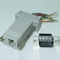 Coms 컴스 K0758 조합 커넥터 (RJ45 F/DB9 M)