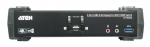 에이텐 CS1922M 2포트 USB 3.0 4K DisplayPort MST KVM 스위치 (케이블 포함)