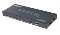 Coms 컴스 PV083 HDMI 분배기(1:4) 2.0 지원 4K2K (60Hz), 18G