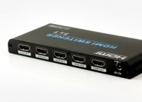 Coms 컴스 PV992 HDMI 선택기 (5:1) 2.0 지원 4K2K (60Hz), 리모콘