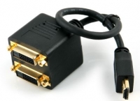 Coms 컴스 G2363 HDMI 선택분배기, HDMI형 M/DVI F * 2