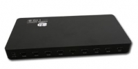 Coms 컴스 VE297 분배기 - 8:1 제품/ 영상 동시 출력/ HDMI 1.3 규격 지원