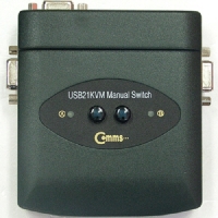 Coms 컴스 Coms-USB21KVMSW USB KVM Switch 2:1