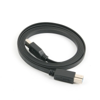 Coms 컴스 BB104  USB 3.0 케이블(Black/Flat형/AB형) 1.8M