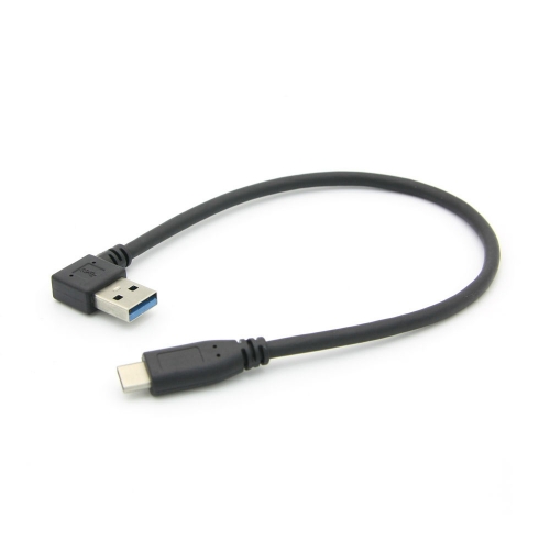 Coms 컴스 NA972 USB 3.1 젠더(Type C) USB 3.0 A(M) 좌향꺾임 25cm