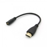 Coms 컴스 ID005  HDMI 젠더(Micro HDMI F/HDMI M) 20cm