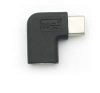 Coms 컴스 ID032 USB 3.1 Type C 젠더(연장 M/F, 일체형) Short / ㄱ자 꺾임형 / 좌우향 꺾임