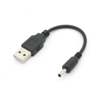 Coms 컴스 BB139 USB 전원 젠더 (USB M to DC 3.5/1.3 M) 10cm