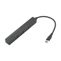 Coms 컴스 IF246 USB 3.1(Type C) 3포트 허브 + 3.5mm 스테레오 / USB 2.0 3Port / AUX Port (Audio)