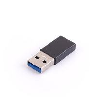 Coms 컴스 IE289 USB 3.1 (Type C) 변환 젠더 Black / Type C(F) - USB 3.0 A(M)